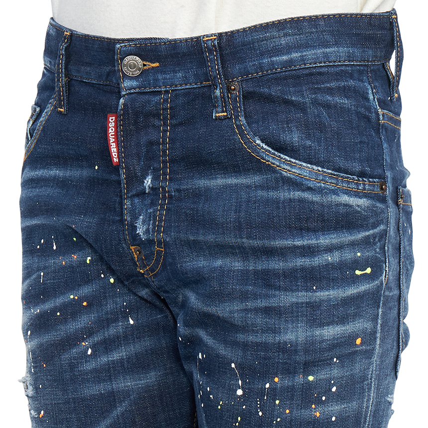 디스퀘어드2(DSQUARED2) 스케이터 남자 진 슬림핏 S74LB1274 S30342 470