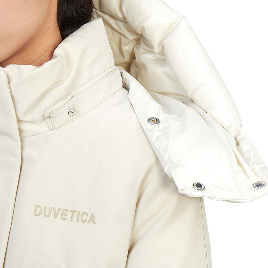 듀베티카(DUVETICA) 코르티나 여성 롱 패딩 점퍼 VDDJ12546K0001 CORTINA IVD