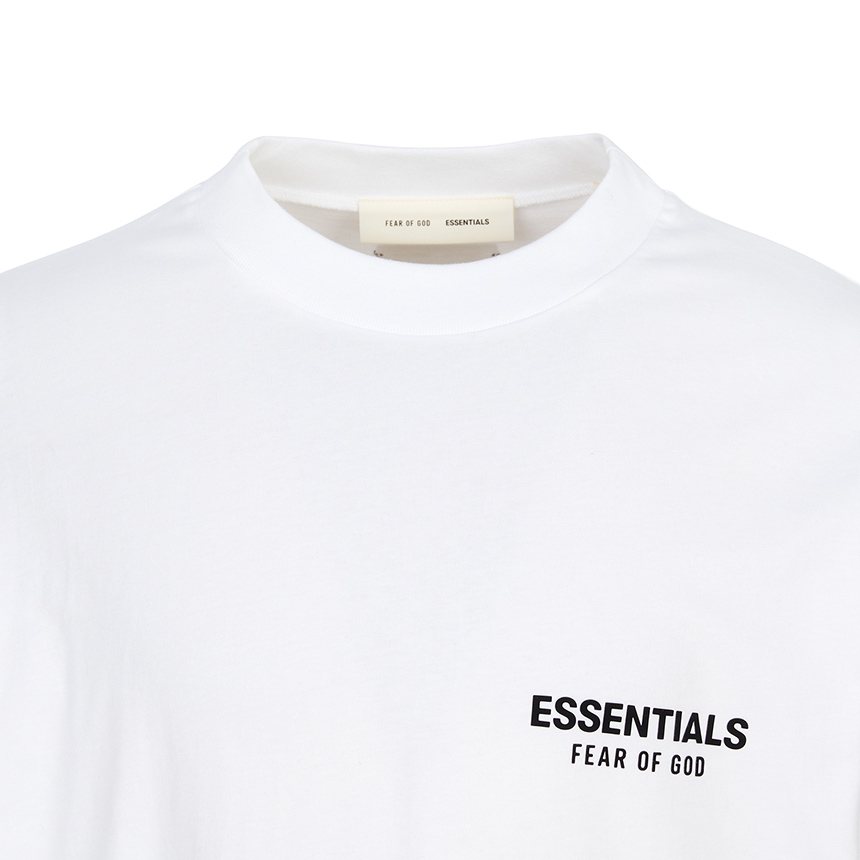 피어오브갓(FEAR OF GOD) 에센셜 남성 반팔티셔츠 125AS254173F BRIGHT WHITE