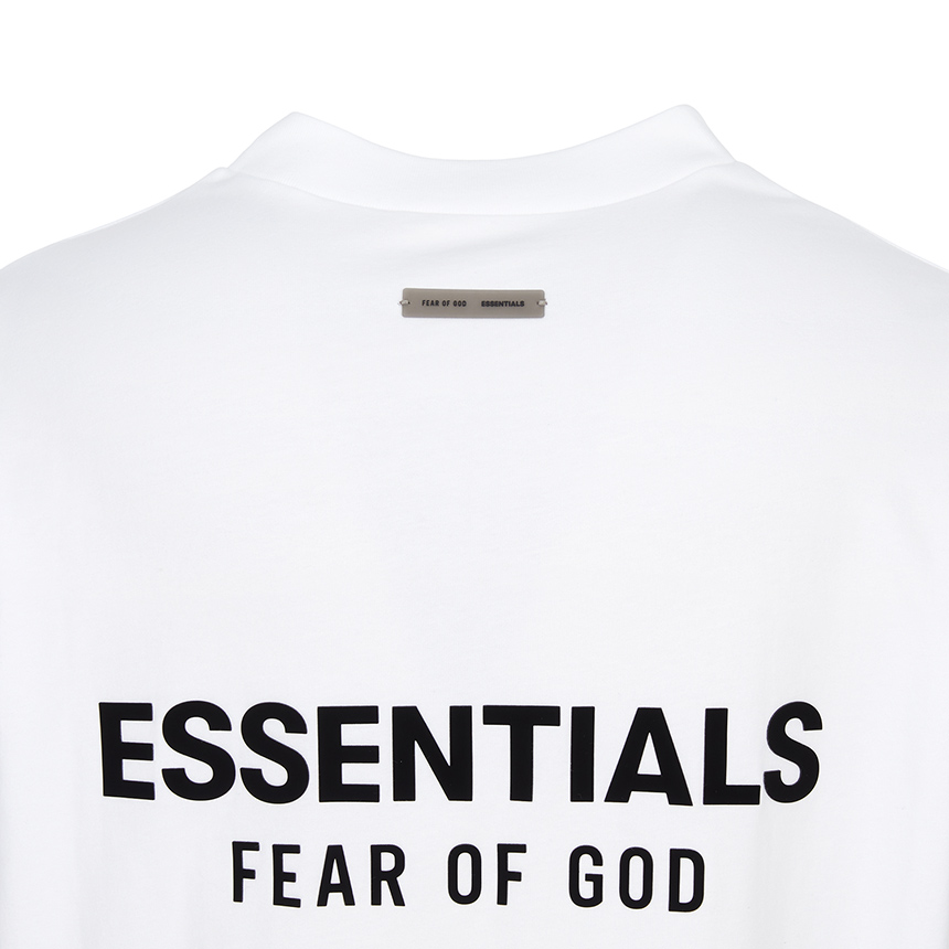 피어오브갓(FEAR OF GOD) 에센셜 남성 반팔티셔츠 125AS254173F BRIGHT WHITE