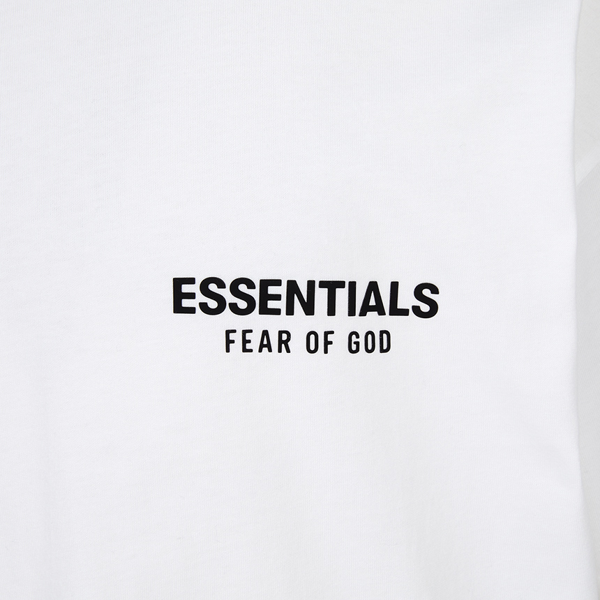 피어오브갓(FEAR OF GOD) 에센셜 남성 반팔티셔츠 125AS254173F BRIGHT WHITE