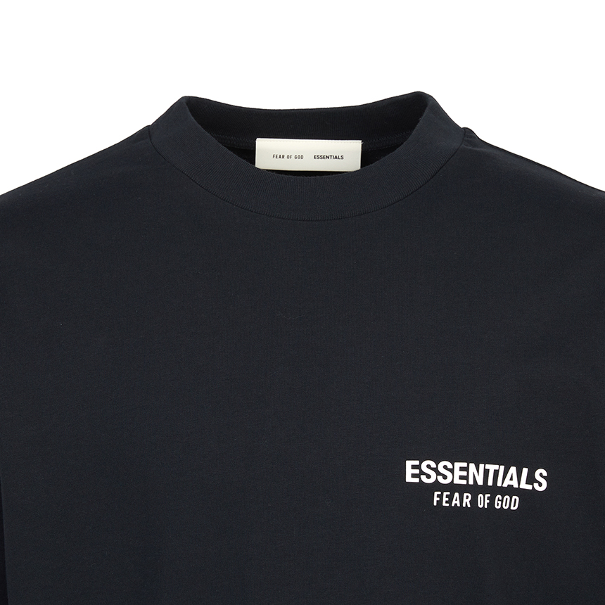 피어오브갓(FEAR OF GOD) 에센셜 남성 긴팔티셔츠 125AS254181F VINTAGE BLACK