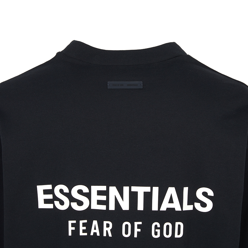피어오브갓(FEAR OF GOD) 에센셜 남성 긴팔티셔츠 125AS254181F VINTAGE BLACK