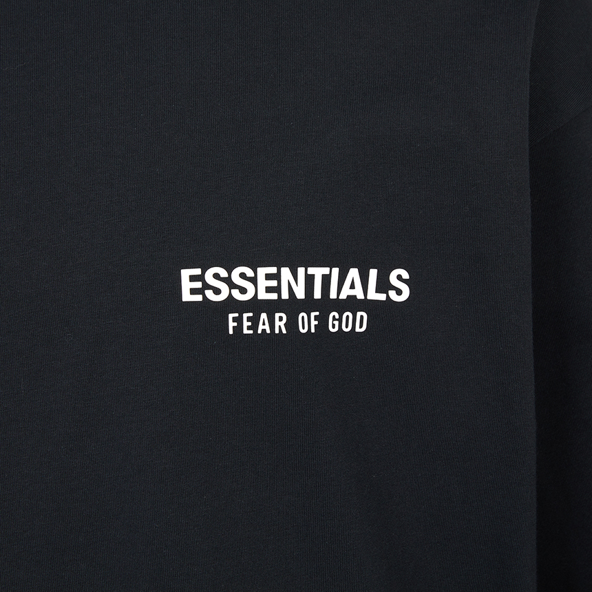 피어오브갓(FEAR OF GOD) 에센셜 남성 긴팔티셔츠 125AS254181F VINTAGE BLACK