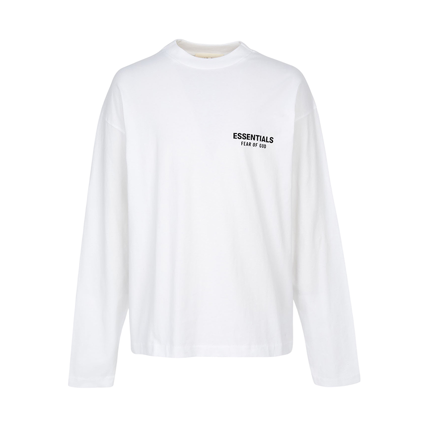 피어오브갓(FEAR OF GOD) 에센셜 남성 긴팔티셔츠 125AS254183F BRIGHT WHITE