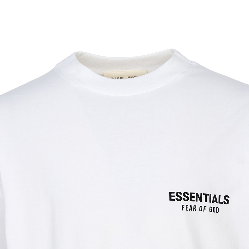 피어오브갓(FEAR OF GOD) 에센셜 남성 긴팔티셔츠 125AS254183F BRIGHT WHITE