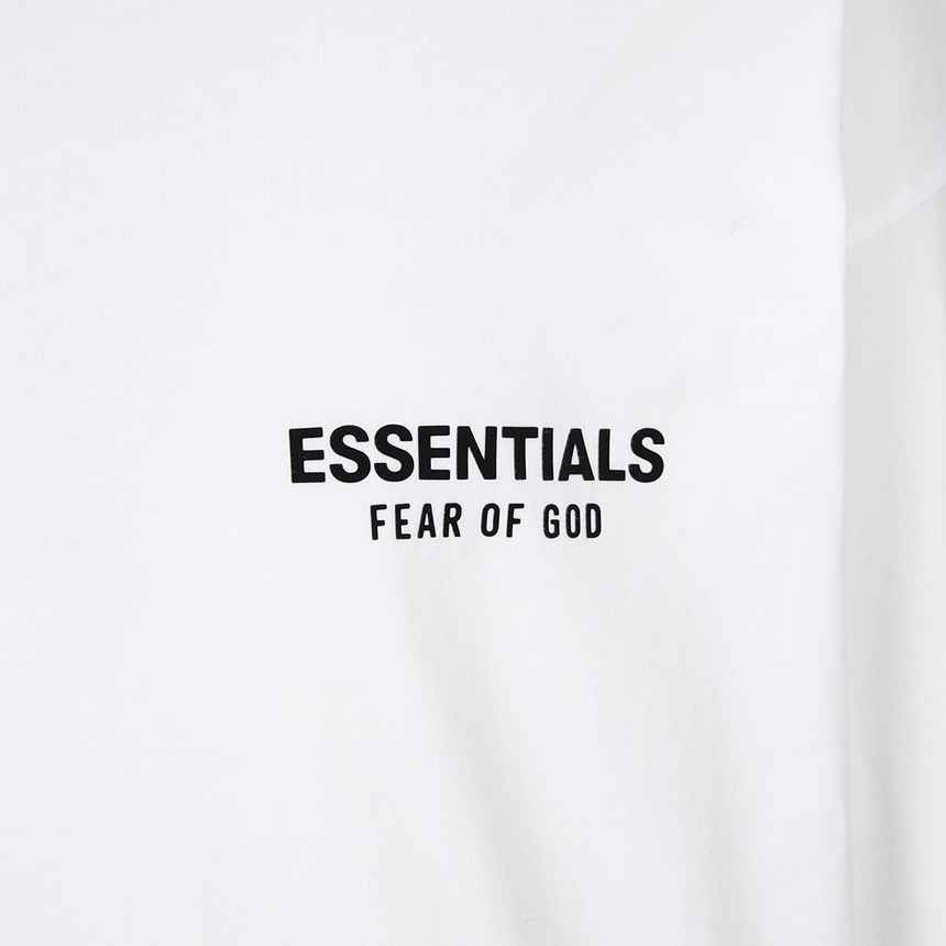 피어오브갓(FEAR OF GOD) 에센셜 남성 긴팔티셔츠 125AS254183F BRIGHT WHITE