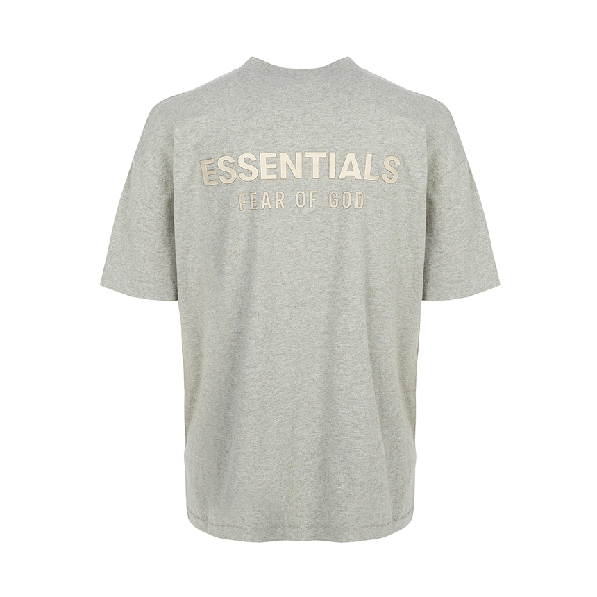 피어오브갓(FEAR OF GOD) 에센셜 남성 반팔티셔츠 125SP254195F CONCRETE HEATHER