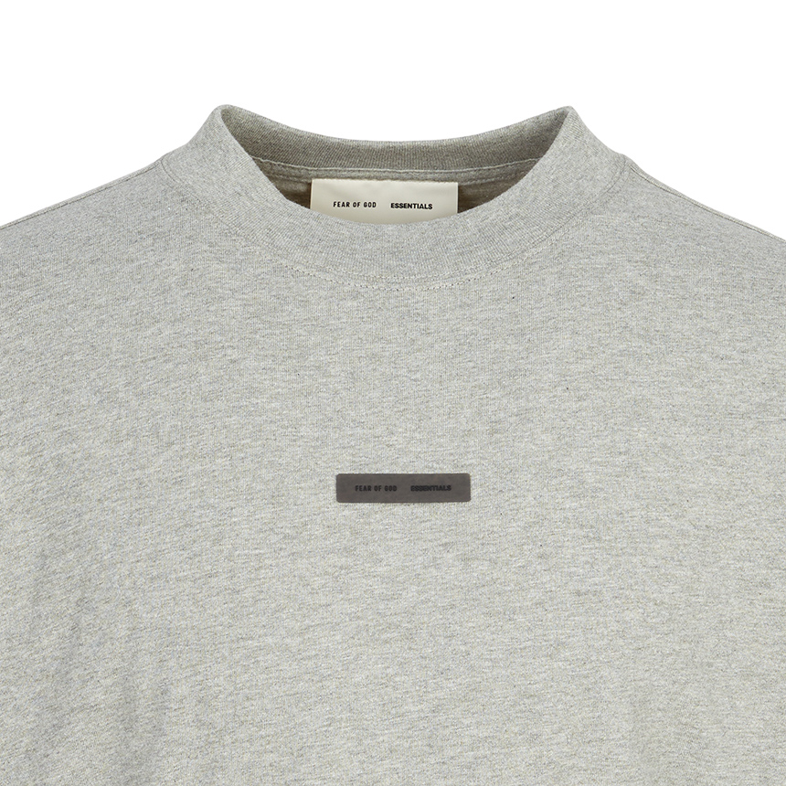 피어오브갓(FEAR OF GOD) 에센셜 남성 반팔티셔츠 125SP254285F CONCRETE HEATHER