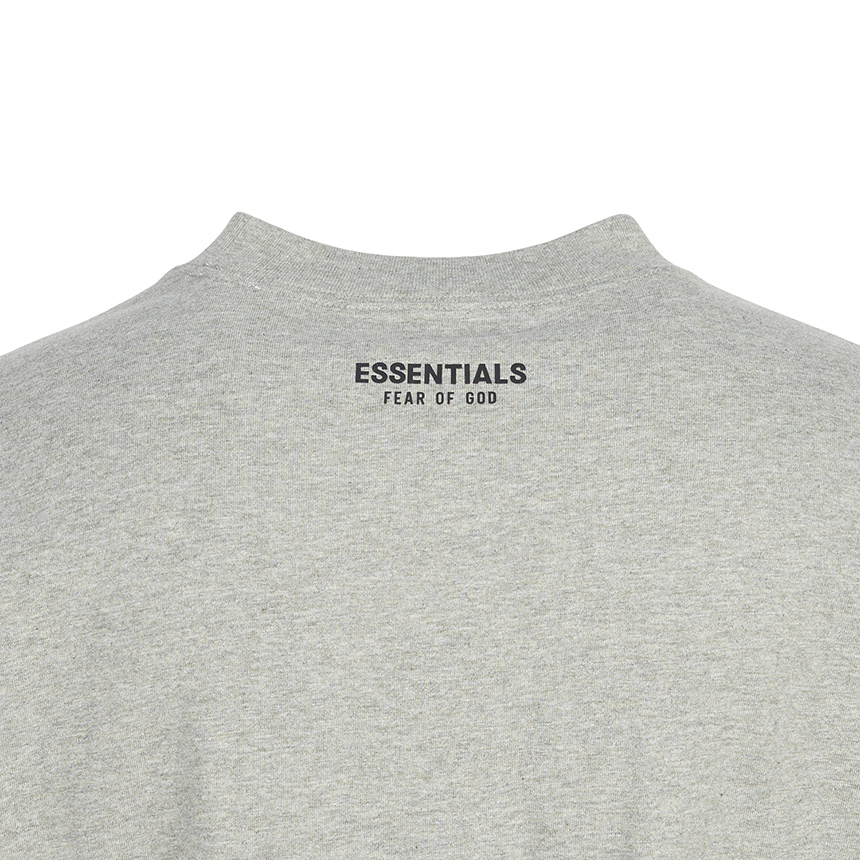 피어오브갓(FEAR OF GOD) 에센셜 남성 반팔티셔츠 125SP254285F CONCRETE HEATHER