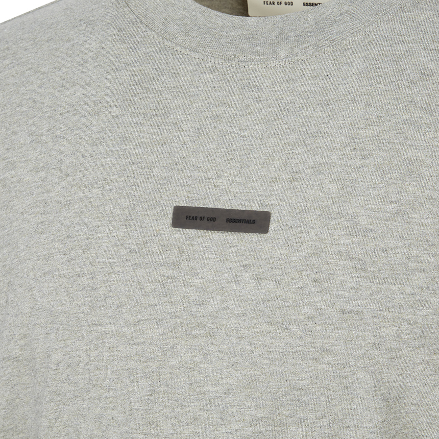 피어오브갓(FEAR OF GOD) 에센셜 남성 반팔티셔츠 125SP254285F CONCRETE HEATHER