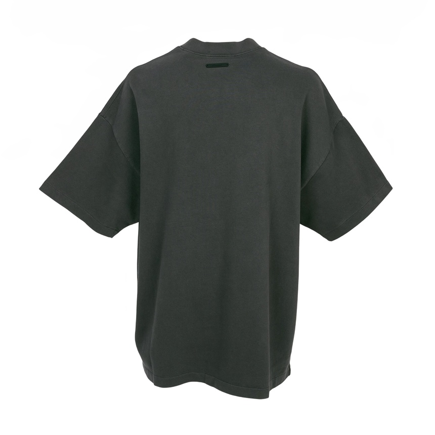 피어오브갓(FEAR OF GOD) 에센셜 남성 반팔티셔츠 125SP262001F FADED BLACK