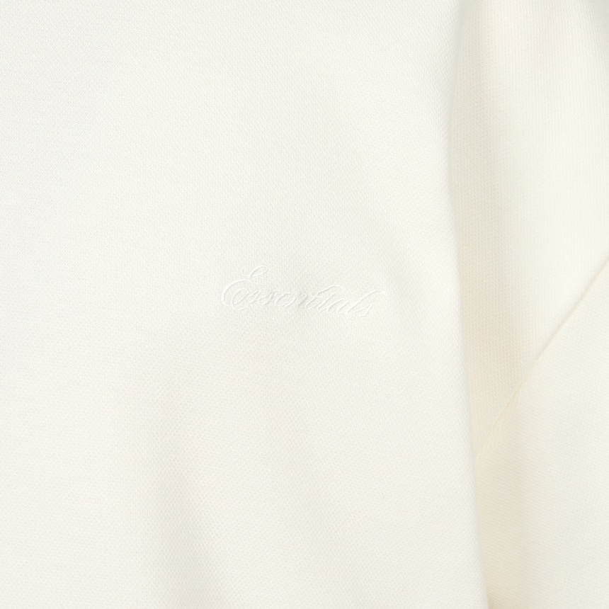 피어오브갓(FEAR OF GOD) 에센셜 남성 반팔티셔츠 125SP264413F IVORY