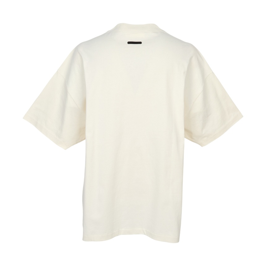 피어오브갓(FEAR OF GOD) 에센셜 남성 반팔티셔츠 125SP264593F IVORY