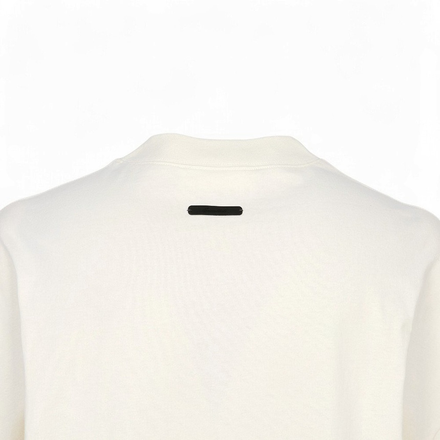 피어오브갓(FEAR OF GOD) 에센셜 남성 반팔티셔츠 125SP264593F IVORY