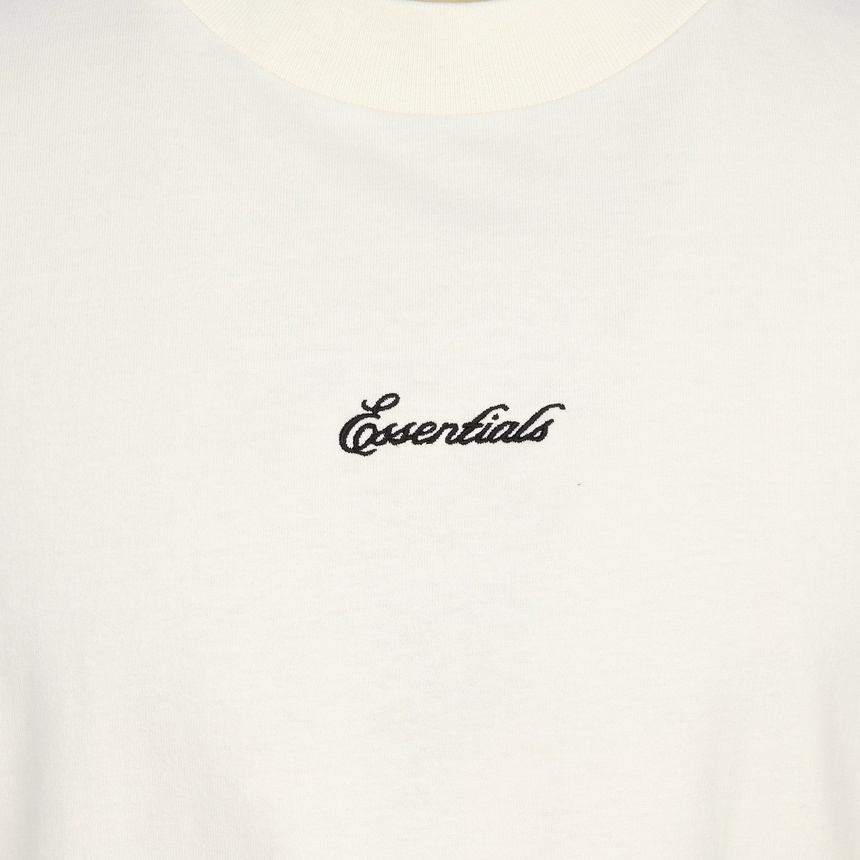 피어오브갓(FEAR OF GOD) 에센셜 남성 반팔티셔츠 125SP264593F IVORY