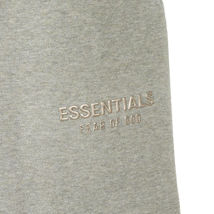 피어오브갓(FEAR OF GOD) 에센셜 남성 기모 반바지 160SP252005F CONCRETE HEATHER