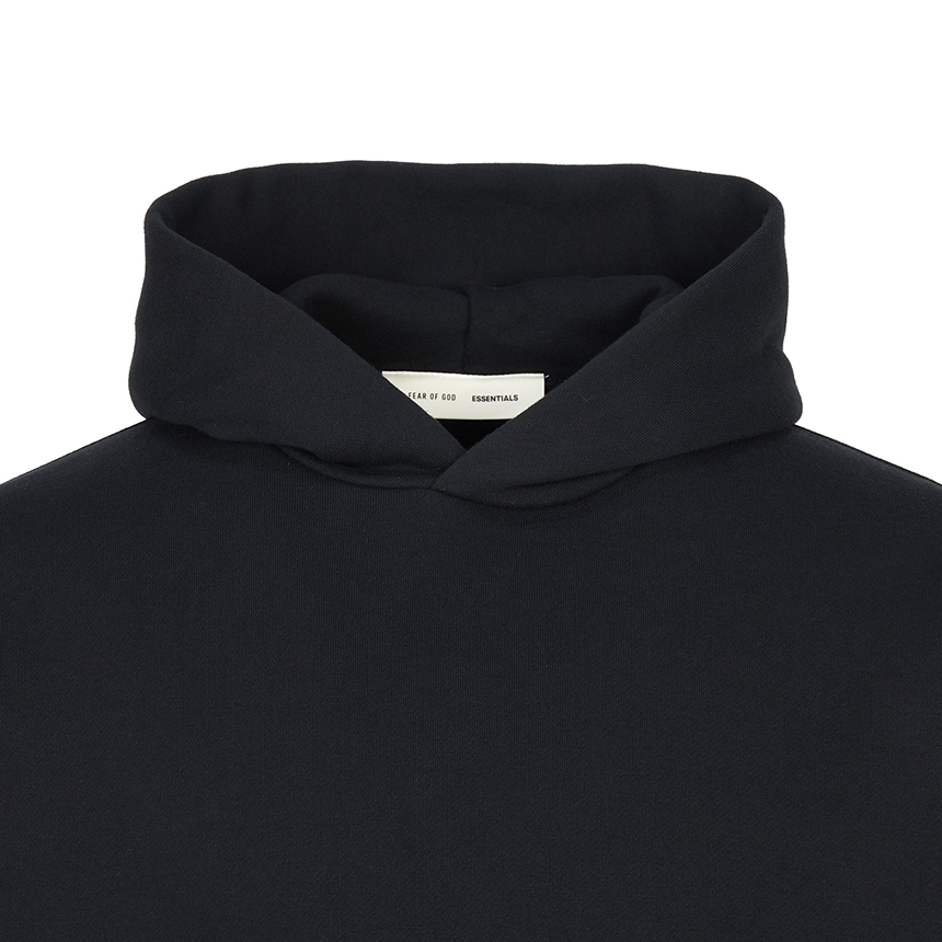 피어오브갓(FEAR OF GOD) 에센셜 남성 기모 후드티 192AS252061F VINTAGE BLACK