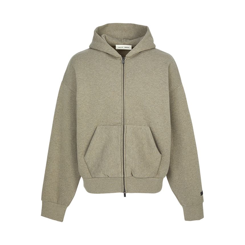 피어오브갓(FEAR OF GOD) 에센셜 남성 기모 후드 집업 192AS252072F HOMESTEAD HEATHER