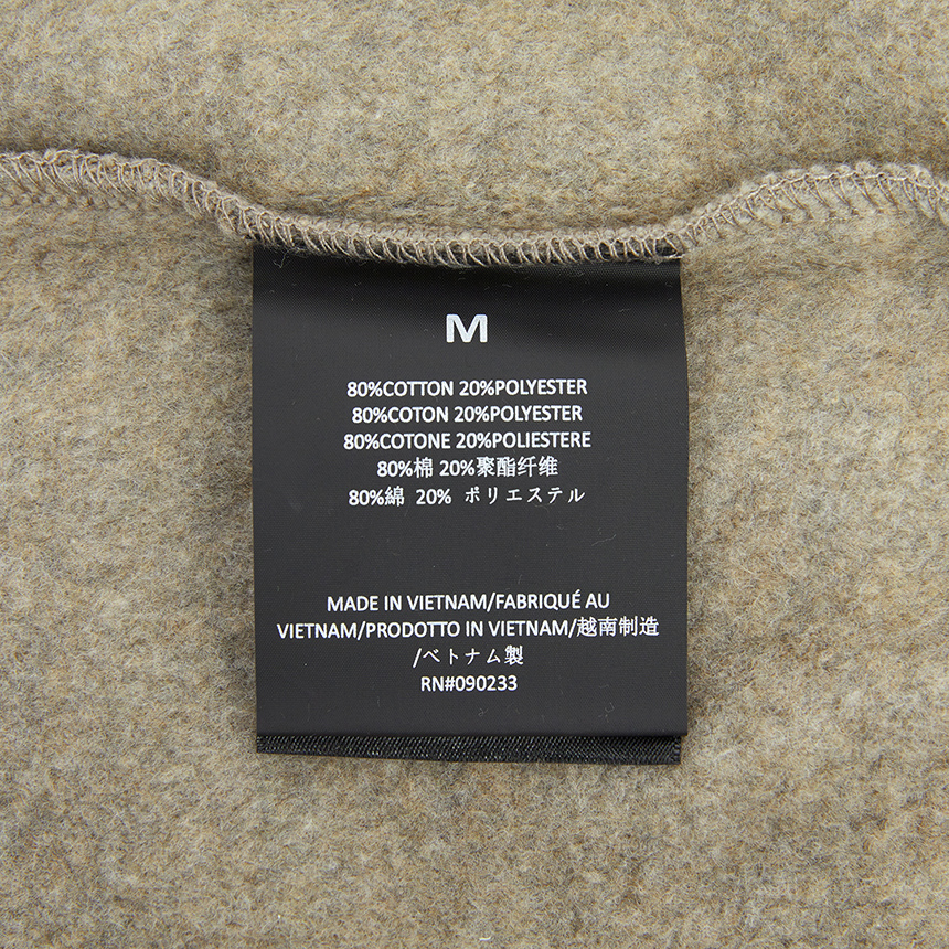 피어오브갓(FEAR OF GOD) 에센셜 남성 기모 후드 집업 192AS252072F HOMESTEAD HEATHER