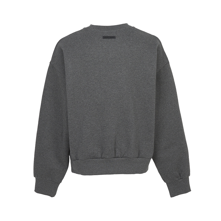 피어오브갓(FEAR OF GOD) 에센셜 남성 기모 맨투맨 192HO256551F CHARCOAL HEATHER