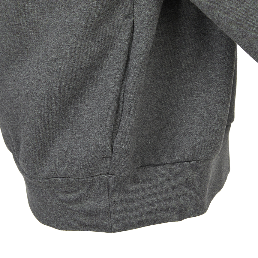 피어오브갓(FEAR OF GOD) 에센셜 남성 기모 맨투맨 192HO256551F CHARCOAL HEATHER