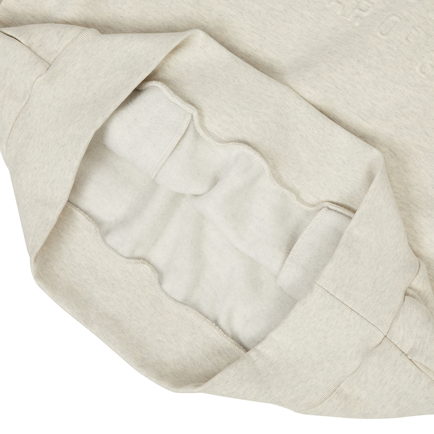 피어오브갓(FEAR OF GOD) 에센셜 남성 기모 맨투맨 192HO256552F OATMEAL HEATHER