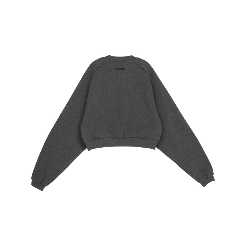 피어오브갓(FEAR OF GOD) 에센셜 여성 기모 맨투맨 192HO257831FW CHARCOAL HEATHER