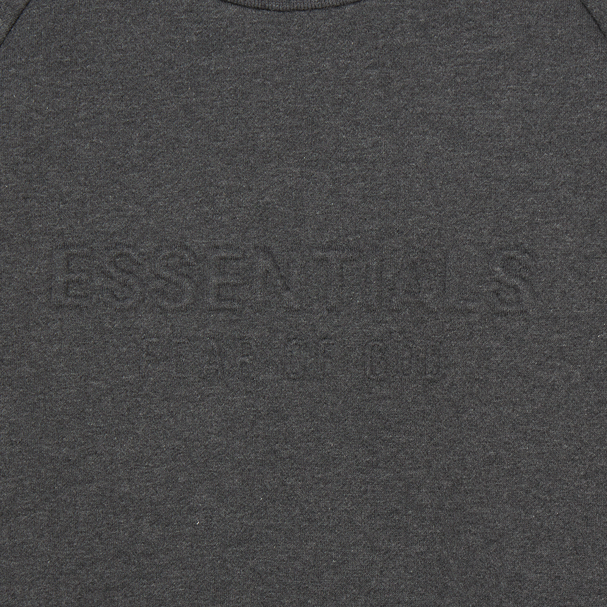피어오브갓(FEAR OF GOD) 에센셜 여성 기모 맨투맨 192HO257831FW CHARCOAL HEATHER