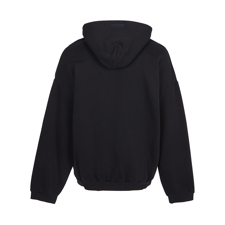 피어오브갓(FEAR OF GOD) 에센셜 남성 기모 후드티 192SP256210F JET BLACK