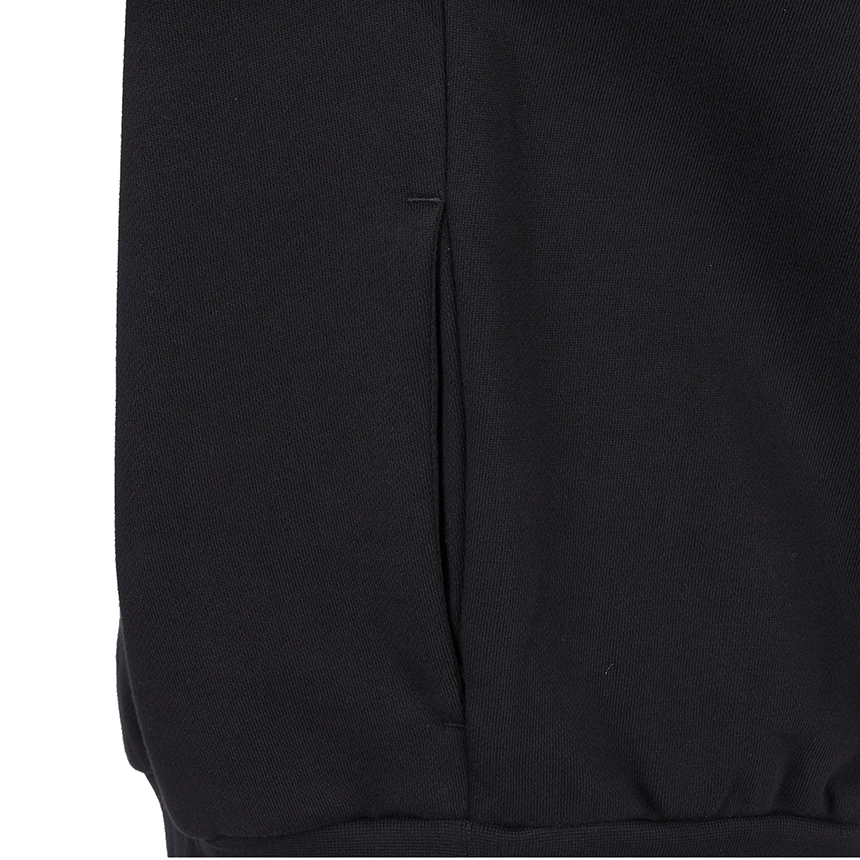 피어오브갓(FEAR OF GOD) 에센셜 남성 기모 후드티 192SP256210F JET BLACK