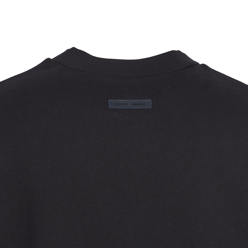 피어오브갓(FEAR OF GOD) 에센셜 남성 기모 맨투맨 192SP256550F JET BLACK