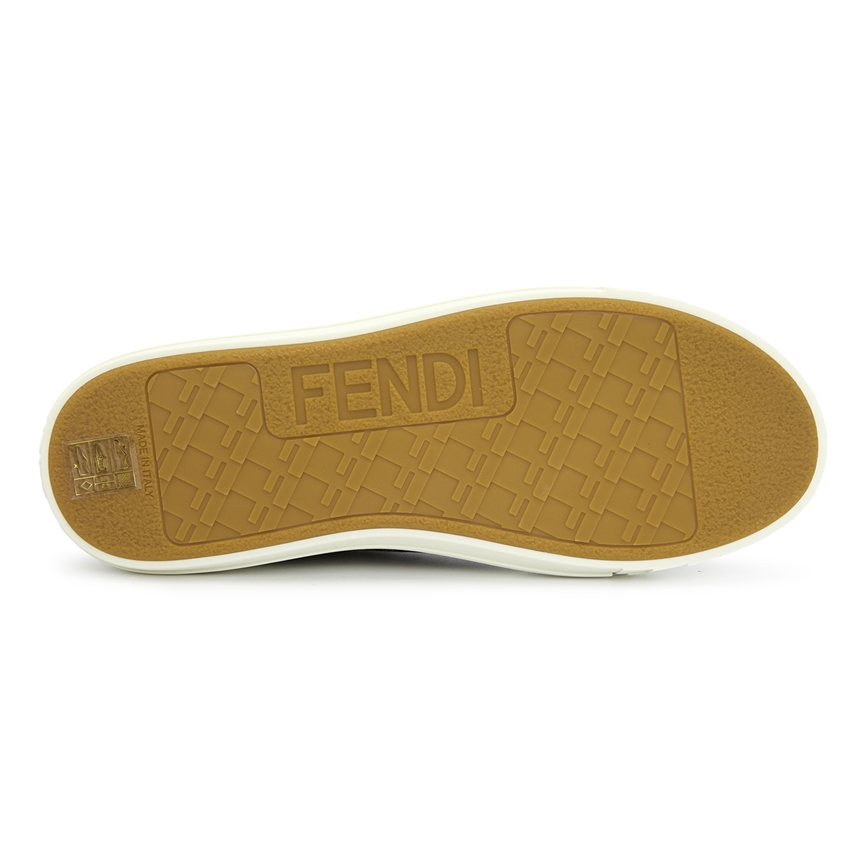 펜디(FENDI) 로고 자카드 도미노 남자 스니커즈 7E1553 AJZX F0R7V