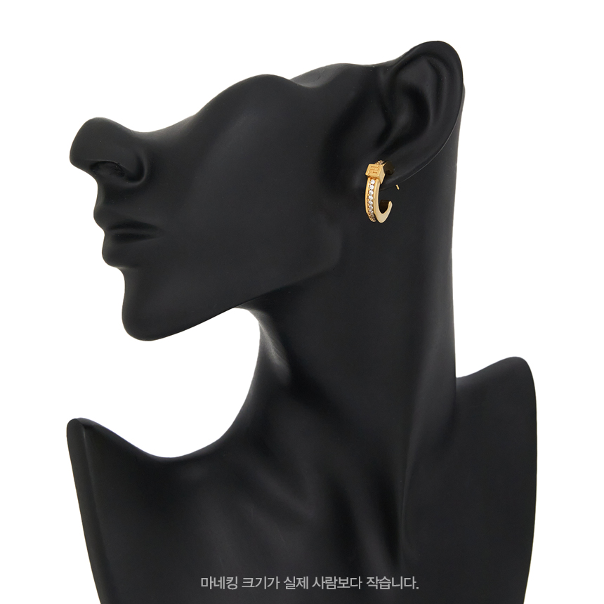 펜디(FENDI) 포에버 여성 후프 귀걸이 8AL216 ATEP F089U