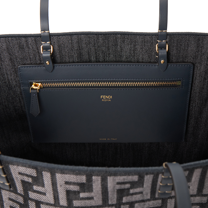 펜디(FENDI) 롤 라지 여성 양면 쇼퍼백 8BH425 AUT4 F1UJ5
