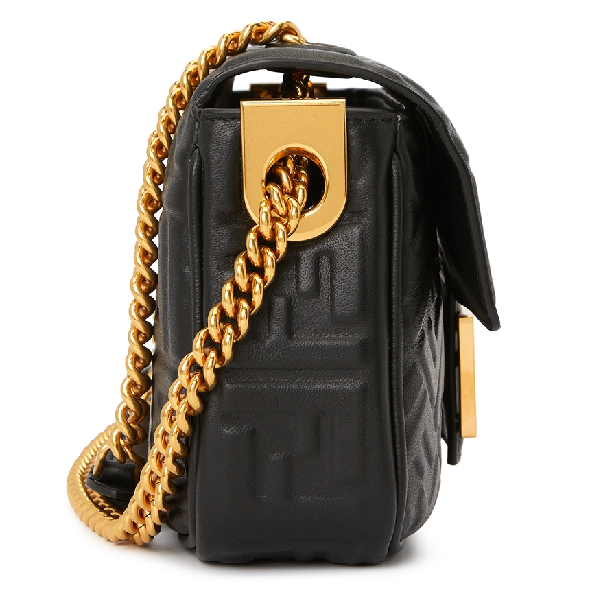 펜디(FENDI) 로고 바게트 미디움 여자 체인 숄더백 8BR793 AH9C F1CFJ