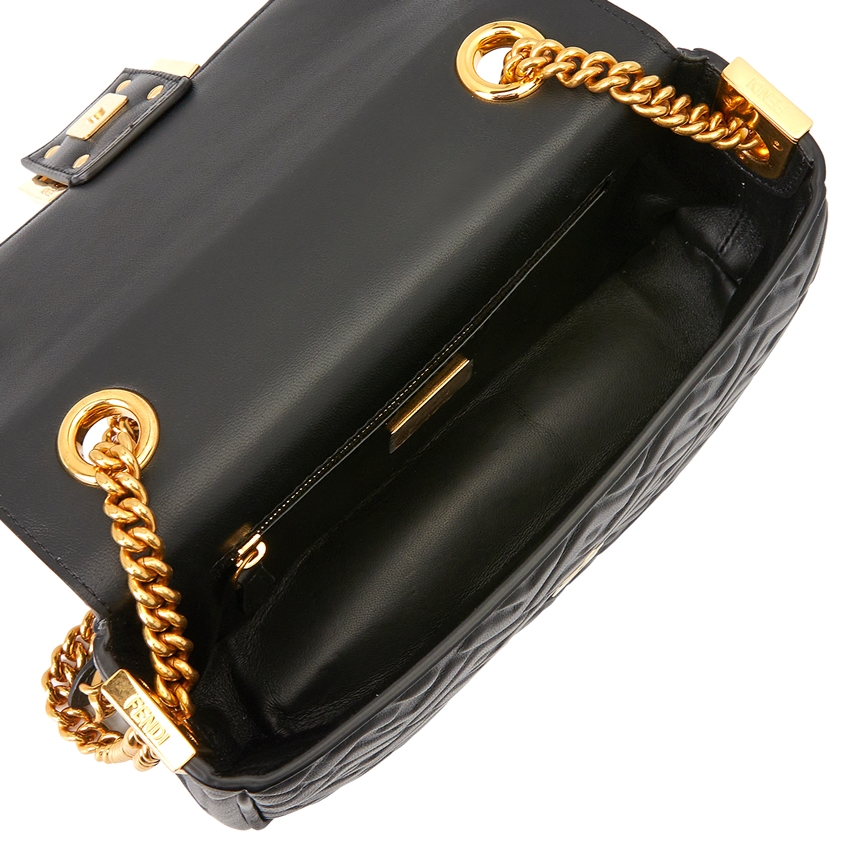 펜디(FENDI) 로고 바게트 미디움 여자 체인 숄더백 8BR793 AH9C F1CFJ