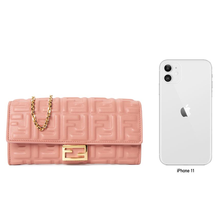 펜디(FENDI) 바게트 여성 체인 장지갑 8M0365 AAJD F13VM