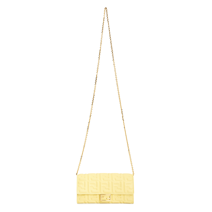 펜디(FENDI) 바게트 여성 체인 장지갑 8M0365 AAJD F1NPV