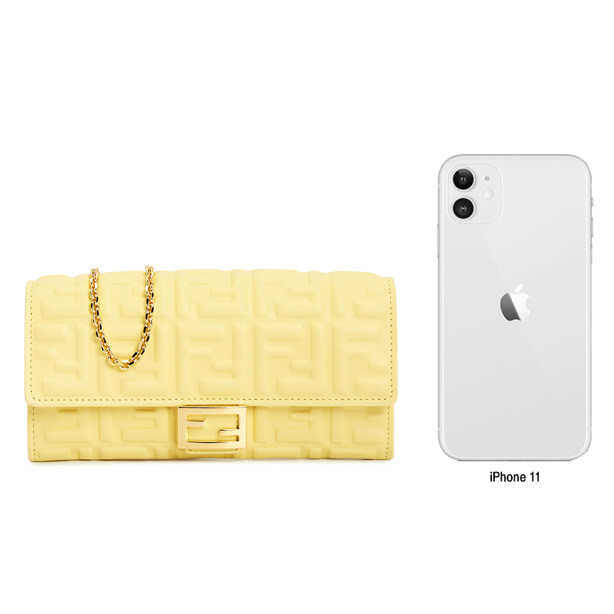 펜디(FENDI) 바게트 여성 체인 장지갑 8M0365 AAJD F1NPV