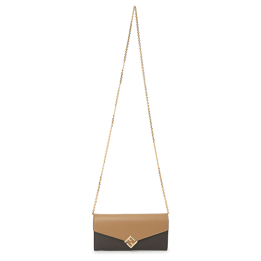 펜디(FENDI) FF 여성 체인 장지갑 8M0365 ALV4 F1UJ9
