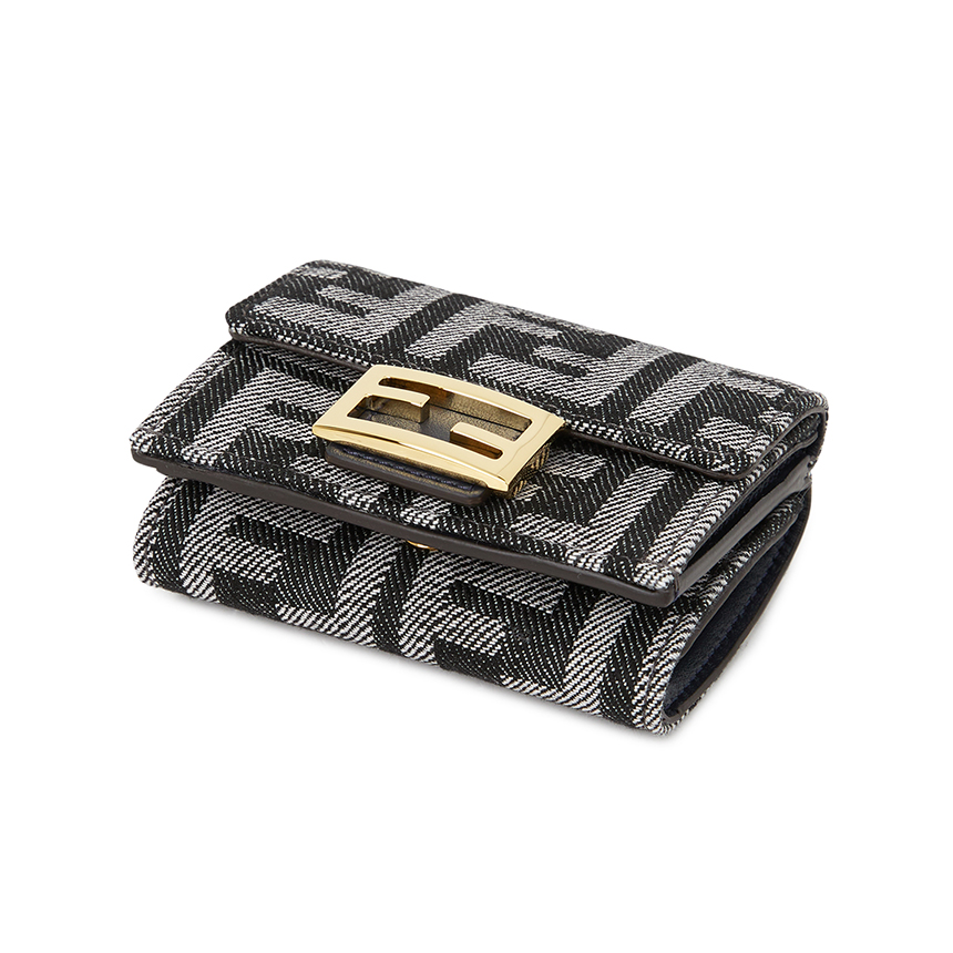 펜디(FENDI) 바게트 마이크로 여성 반지갑 8M0395 AUT4 F1UJ5