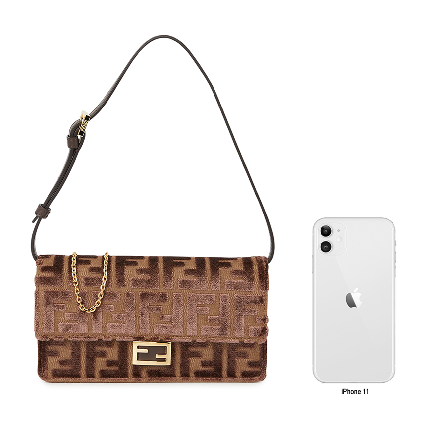 펜디(FENDI) 여성 체인 바게트백 8M0498 AT14 F0L1B