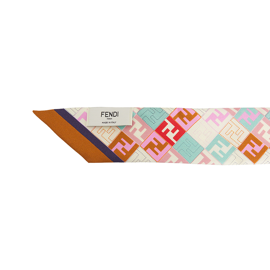 펜디(FENDI) 옵티컬 랩피 여성 실크 스카프 FXT011 AUMD F1WO7