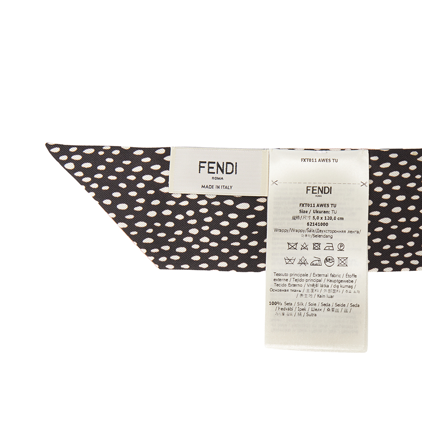펜디(FENDI) 옵티컬 랩피 여성 실크 스카프 FXT011 AWES F1UTT