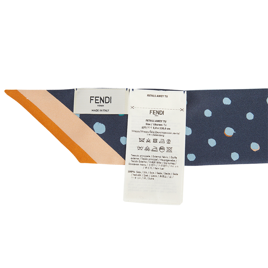 펜디(FENDI) 옵티컬 랩피 여성 실크 스카프 FXT011 AWEY F158C