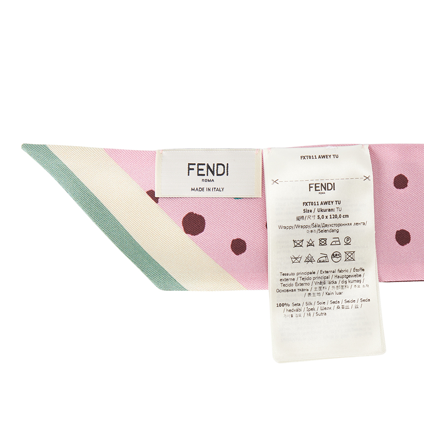 펜디(FENDI) 옵티컬 랩피 여성 실크 스카프 FXT011 AWEY F1VHA