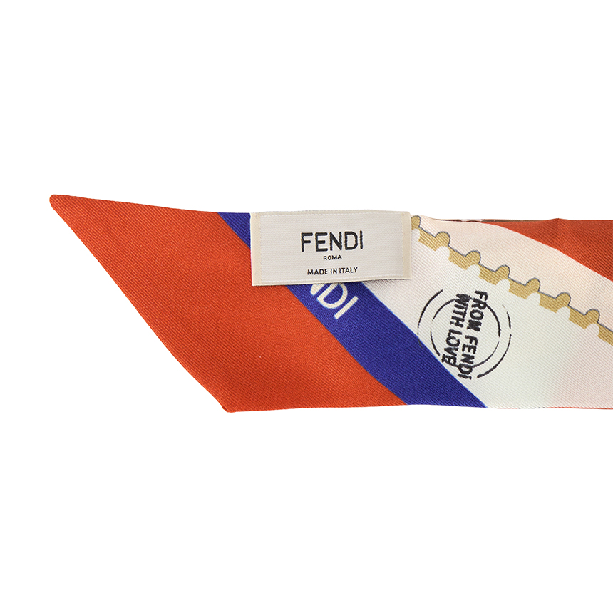 펜디(FENDI) 옵티컬 랩피 여성 실크 스카프 FXT011 B13K F1WSF