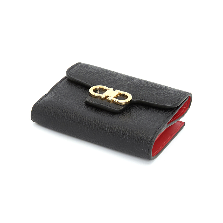 페라가모(FERRAGAMO) 간치니 컴팩트 여성 반지갑 220961 0785777
