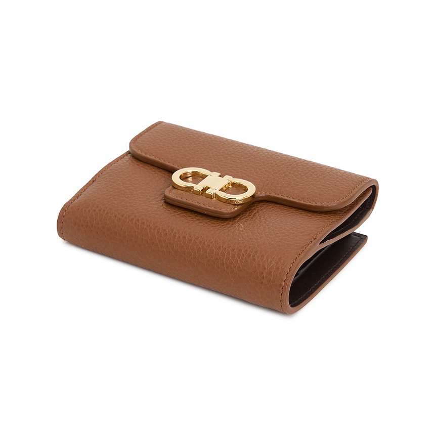 페라가모(FERRAGAMO) 간치니 컴팩트 여성 반지갑 220961 0785779